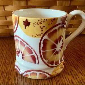New Emma Bridgewater Half 1/2 Pint Mug Orange
